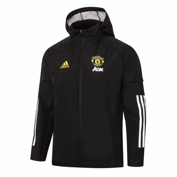 Rompevientos Manchester United 2020-2021 Negro Amarillo